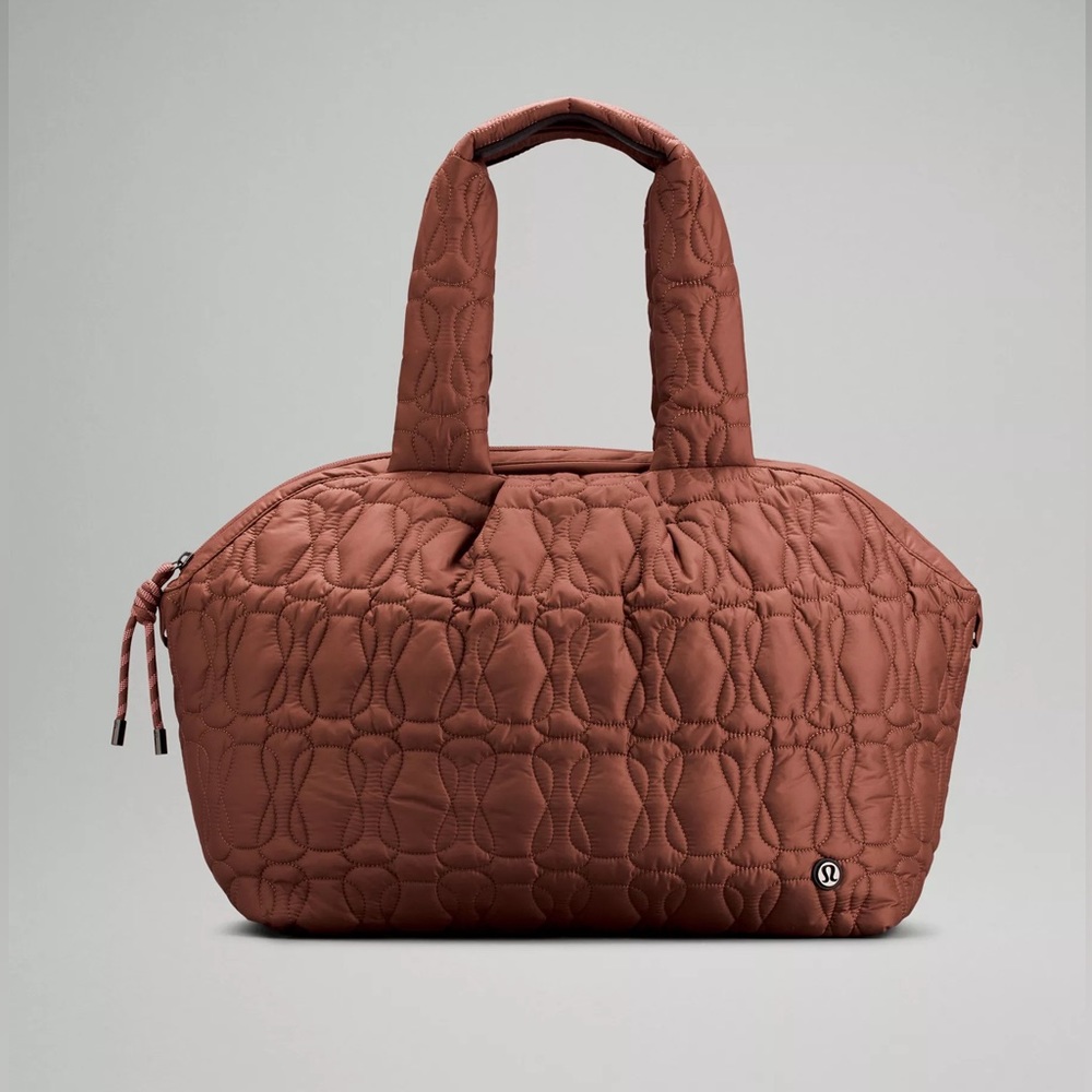 Lululemon Quilted Embrace Tote Ancient Copper